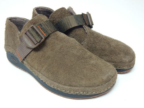 Chaco Paonia Size US 7 M EU 38 Women's Suede Casual Slip On Shoes Teak JCH108932