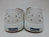 Superga 2750 COTW StarStuds Size US 8.5 M EU 39.5 Women's Casual Shoes White