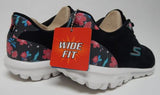 Skechers Go Walk Classic Dream Size US 9 W WIDE EU 39 Women's Shoes Black Floral