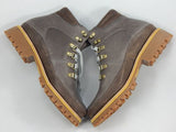 Chaco Fields Sz 7 M EU 38 Women's Waterproof Leather Ankle Boots Gray JCH107432 - Texas Shoe Shop