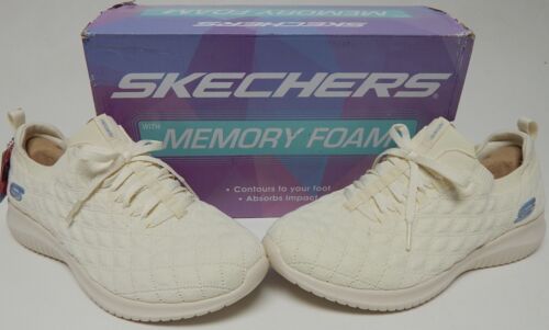 Skechers Ultra Flex Soft Classic Size 9.5 W WIDE EU 39.5 Women's Shoes Off-White
