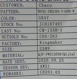 Chaco Revel Chelsea V-Gore Size US 9 EU 42 Men's Slip-On Boots Gray JCH107497 - Texas Shoe Shop