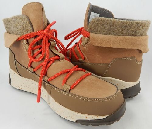 Chaco Borealis Peak Sz 7 M EU 37.5 Women's Waterproof Leather Boot Tan JCH108398 - Texas Shoe Shop
