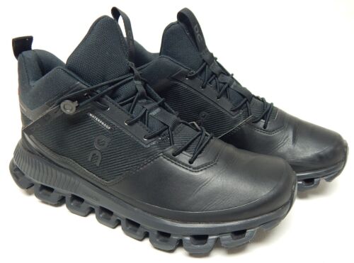 On Running Cloud Hi Size 7 M EU 38 Women's Waterproof Hiking Shoes Eclipse/Black - Texas Shoe Shop