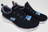 Skechers Summits Party Mix Size 6.5 M EU 36.5 Women's Slip-On Shoes Black Multi