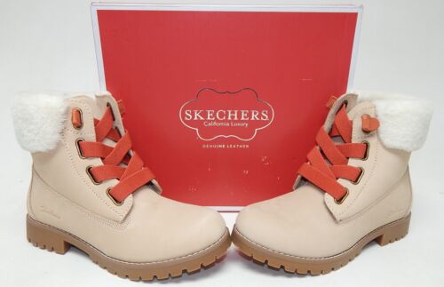 Skechers Cypress Big Plans Sz 7.5 M EU 37.5 Women Nubuck Hiking Boots Sand 44341