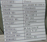 Chaco Ojai Sz US 9 M EU 42 Men's Mid-Top Suede Sneakers Seagrass Green JCH108289 - Texas Shoe Shop