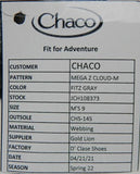 Chaco Mega Z/Cloud 2 Size US 9 M EU 42 Men's Sports Sandals Fitz Gray JCH108373 - Texas Shoe Shop