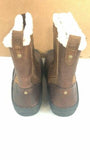 Keen Chester Sz 6 M EU 36 Womens WP Leather Fleece Sherpa Lined Snow Boots Brown