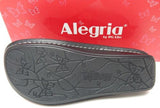 Alegria Audrey Sz 8-8.5 M EU 38 Women's Leather Three-Band Slide Sandals Waverly