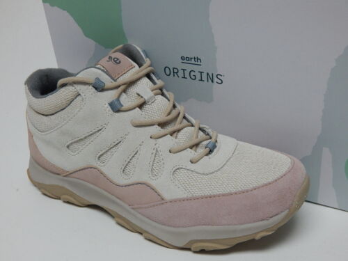 Earth Origins Tristan Size US 9 M EU 40.5 Women's Suede Hiking Shoes Sand White
