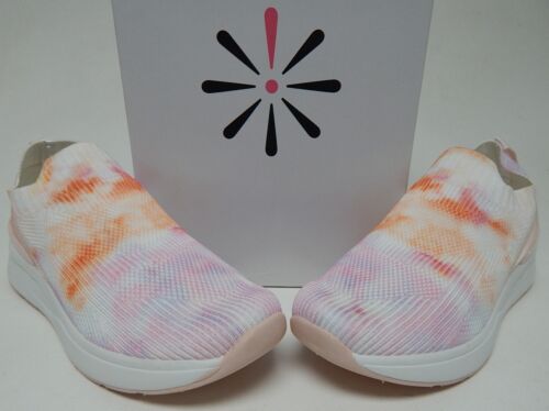 Isaac Mizrahi Live! Size US 8.5 M Women's Sneakers Slip-On Shoes Tie Dye Pink