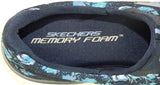 Skechers Summits Calm Harmony Sz 9.5 M EU 39.5 Women's Slip-On Shoes Navy Floral