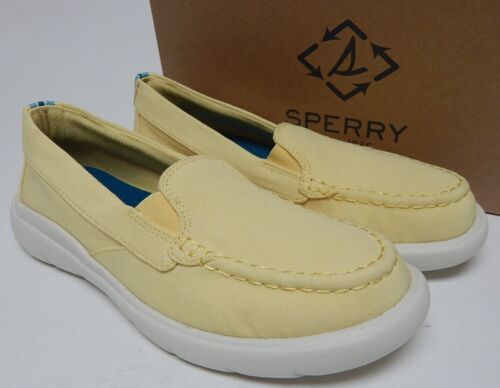 Sperry Captain's Moc Size US 5.5 M EU 35.5 Women's Slip-On Shoes Yellow STS87401