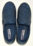 Skechers Goldie Glitz & Bitz Size 6 M EU 36 Women's Slip-On Shoes Navy 74276/NVY