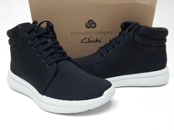 Clarks Ezera Tie Size US 6.5 M EU 37 Women's Washable Knit Boots Black Camo