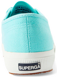 Superga 2750 COTU CLASSIC Size 6.5 M EU 37 Women's Shoes Azure Turquoise S000010