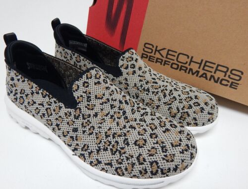 Skechers Go Walk Classic Eloquence Size 8.5 M EU 38.5 Women's Slip-On Shoes Tan