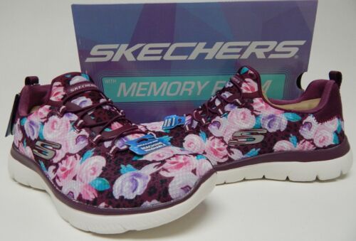 Skechers Summits All Things Rosey Size US 8 M EU 38 Women's Slip-On Shoes Floral