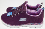 Skechers Summits Party Mix Sz US 6.5 M EU 36.5 Women's Slip-On Shoes Wine Multi
