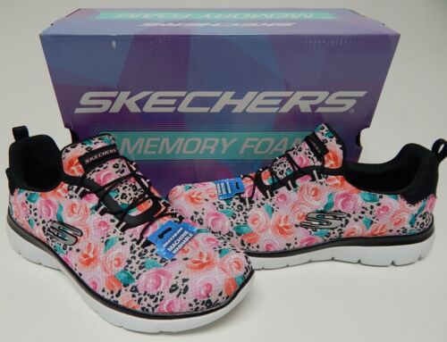 Skechers Summits All Things Rosey Sz 9.5 M EU 39.5 Women's Slip-On Shoes Floral