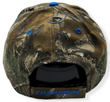 '47 Los Angeles Chargers NFL Realtree Camo Frost MVP Adjustable Strap Hat Cap