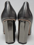 Louise Et Cie Landon Size US 8.5 M EU 39 Women's Leather Slip-On Pumps Gunmetal