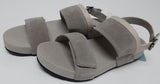 Revitalign Up Swell Size US 9 M (B) EU 39.5 Women's Suede Strappy Sandals Gray