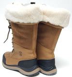 UGG Adirondack Tall III Sz 8 M EU 39 Women WP Suede Winter Boot Chestnut 1095142