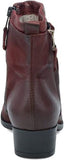 Miz Mooz Bronte Size EU 40 W WIDE (US 9-9.5) Women's Leather Biker Boots Merlot