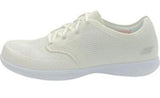 Skechers Go Step Lite Sweet Blooms Size US 7 M EU 37 Women's Slip-On Shoes White