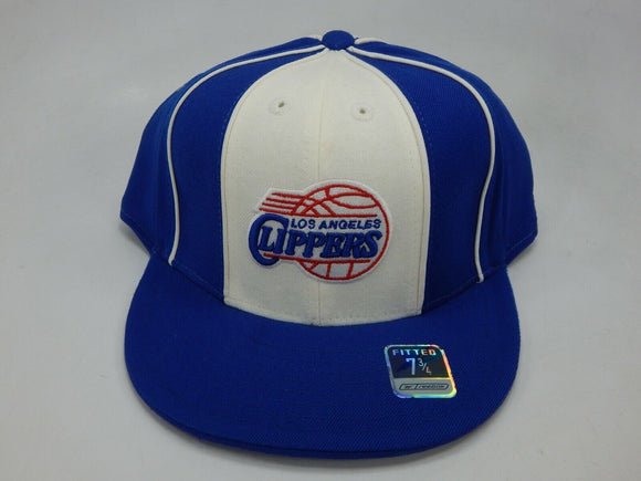 Los Angles Clippers Reebok Size 7 3/4 Crown Fitted NBA Cap Hat Red White Blue - Texas Shoe Shop