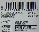 Clarks Linvale Jerica Size US 8.5 W WIDE EU 39.5 Women's Leather Dress Pump Navy