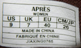 Apres by Lamo Paula Sz US 9 M EU 40 Women's Slip-On Moc Toe Canvas Shoes MU2035