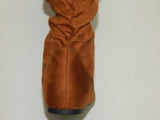 Nature Breeze Vickie Sz US 7 M Women's Over The Knee Western Boots Camel Slouch