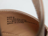 New York & Company 824-3756 Size US 9 M Women's Strappy High Stiletto Pumps Nude