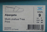 TOMS Alpargata Sz 5.5 M EU 36 Women's Slip-On Loafers Multi Joshua Tree 10016265