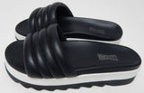 Cougar Prato Sz 9 M EU 40 Women's Water-Repel Leather Sports Slide Sandals Black