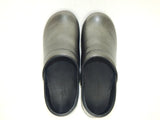 Bjork Size EU 36 (US 5.5 - 6) Women's Patent Leather Clogs Anthracite Silver