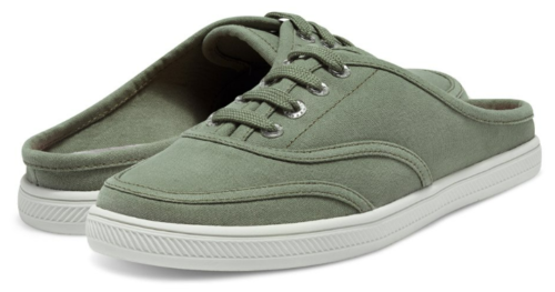 Vince Camuto Celiste Size US 6.5 M Women's Slip-On Shoes Gray/Green 0304VC5388