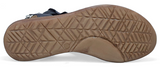 Miz Mooz Fifi Size EU 38 W WIDE (US 7.5-8) Women's Studded Leather Sandals Black