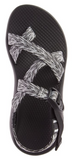 Chaco Z/2 Classic Sz 7 M EU 38 Women's Strappy Sports Sandals Trap B+W JCH108064