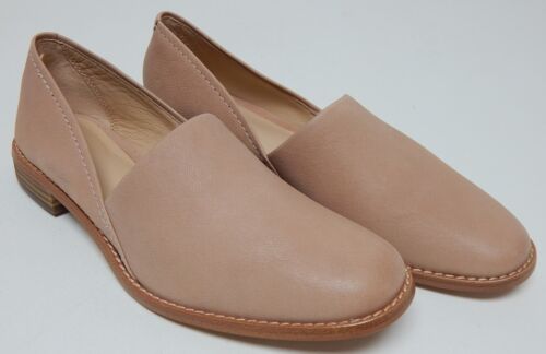 Clarks Pure Easy Sz 7 M EU 37.5 Women's Leather Slip-On Shoes Loafers Light Pink