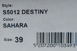 Fantasy Destiny Size EU 39 M (US 8-8.5) Women's Suede Strappy Sandals Sahara
