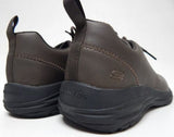 Skechers Harsen Rendo Size 10 M EU 43 Men's Leather Oxford Shoes Chocolate 65624