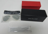 Peace Love World Aviator Sunglasses w/ Origami Leather Case & Microfiber Cloth