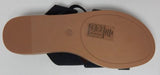 Pierre Dumas Cosmo-1 Size 5.5 M Women's O-Ring Toe Loop Flat Slide Sandals Black