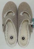 Revitalign Oceanside Size 8 M (B) EU 38.5 Women's Comfort Slide Slippers Oatmeal
