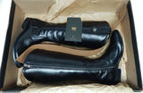 Frye Melissa Inside Zip Sz 5.5 M Women's Leather Western Boots Black 3470412-BLK
