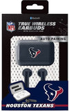 SOAR NFL Bluetooth True Wireless Earbuds with Charging Case Houston Texans